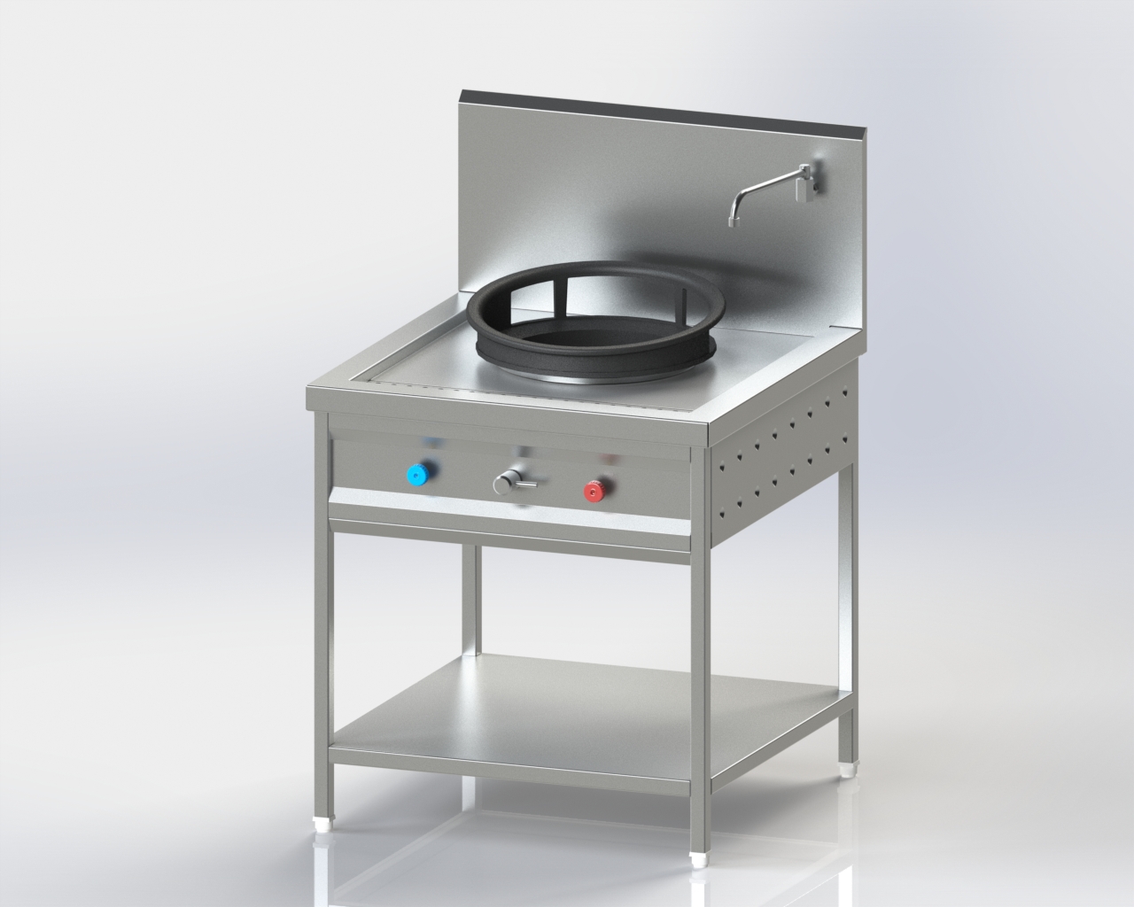 SS SINGLE BURNER CHINESE