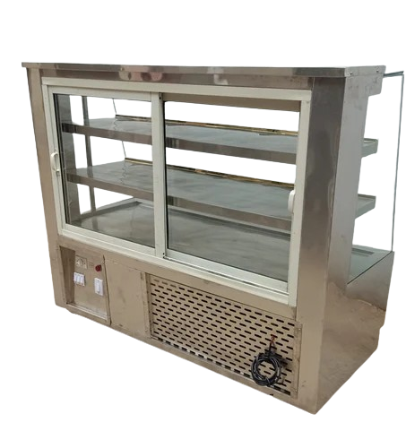 SS Cake Pastry Display Counter 60W