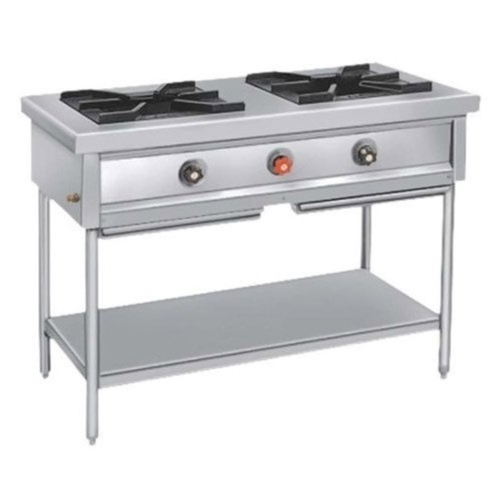 SS Two Burner Indian Range