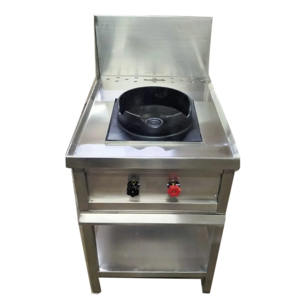 SS Single Burner Chinese Range