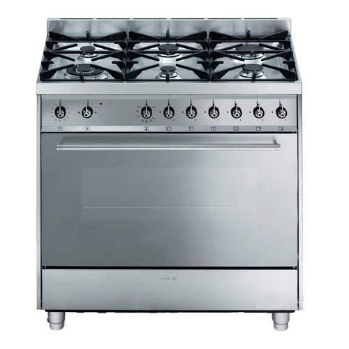 Six Burner Gas Range With Oven