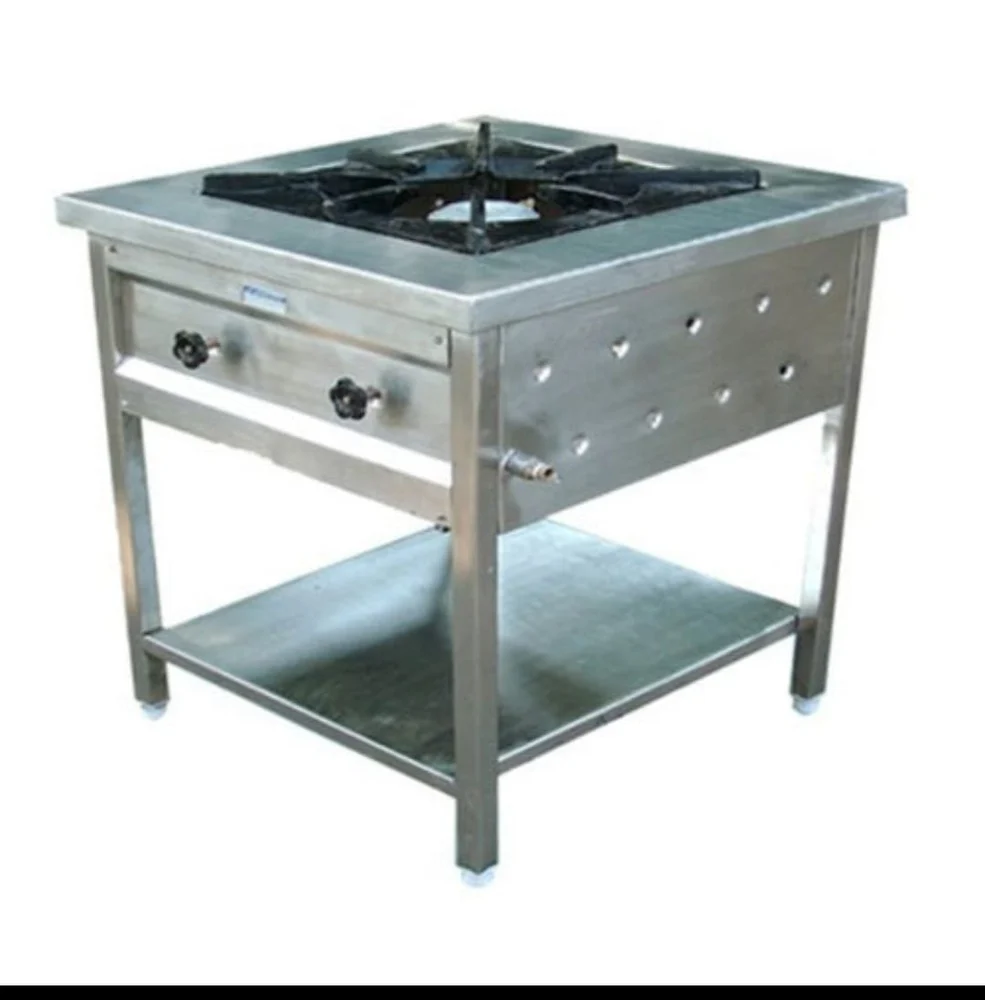 SS Single Burner Cooking Range